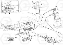 45017 Brake system, uppercarrige EW200 ?KERMAN ?KERMAN EW200, Volvo Construction Equipment