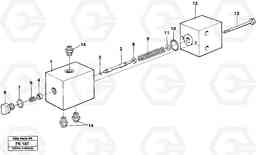 45035 Pressure reducing valve, oscillating system EW200 ?KERMAN ?KERMAN EW200, Volvo Construction Equipment