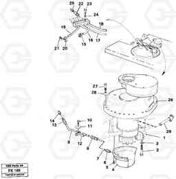 44702 Superstructure with slew transmission EW200 ?KERMAN ?KERMAN EW200, Volvo Construction Equipment