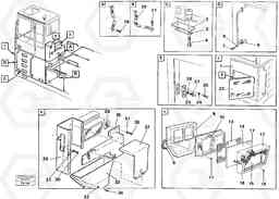 42498 Cab elevation on superstructure, 1220 mm EW200 ?KERMAN ?KERMAN EW200, Volvo Construction Equipment