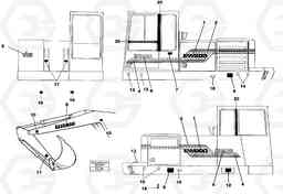 18738 Sign plates and decals EW200 ?KERMAN ?KERMAN EW200, Volvo Construction Equipment