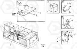 42845 Electric installation forslope bucket/grab equipm.in base machine EW200 ?KERMAN ?KERMAN EW200, Volvo Construction Equipment