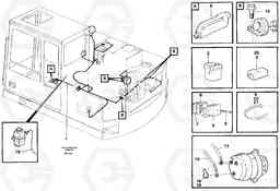 48726 Cable harness, upper section EW200 ?KERMAN ?KERMAN EW200, Volvo Construction Equipment