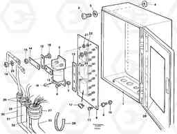 14423 Main fuse box EW200 ?KERMAN ?KERMAN EW200, Volvo Construction Equipment