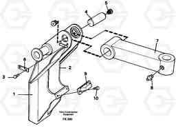 60669 Clamshell rest EW200 ?KERMAN ?KERMAN EW200, Volvo Construction Equipment