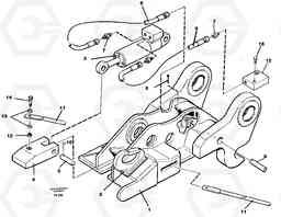 51907 Quickfit, hydraulic EW200 ?KERMAN ?KERMAN EW200, Volvo Construction Equipment
