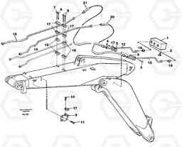 51898 Hammer/shears hydraulics on adjustable boom. EW200 ?KERMAN ?KERMAN EW200, Volvo Construction Equipment