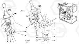 17018 Joy Stick Left and Right EW200 ?KERMAN ?KERMAN EW200, Volvo Construction Equipment