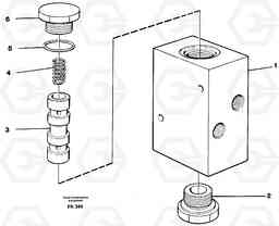 6964 High speed valve EW200 ?KERMAN ?KERMAN EW200, Volvo Construction Equipment