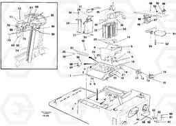 42864 Electric installation on driver's seat EW200 ?KERMAN ?KERMAN EW200, Volvo Construction Equipment