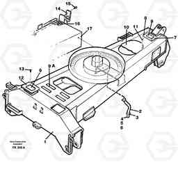 84258 Undercarriage EW200 ?KERMAN ?KERMAN EW200, Volvo Construction Equipment