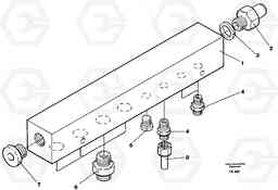 42548 Connection board EW200 ?KERMAN ?KERMAN EW200, Volvo Construction Equipment