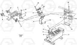 42657 Hydraulic system, Boom EW200 ?KERMAN ?KERMAN EW200, Volvo Construction Equipment