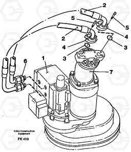 91471 Boom swing system EW200 ?KERMAN ?KERMAN EW200, Volvo Construction Equipment