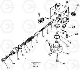 43952 Shunt valve EW200 ?KERMAN ?KERMAN EW200, Volvo Construction Equipment