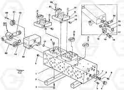 44628 Main valve block EW200 ?KERMAN ?KERMAN EW200, Volvo Construction Equipment