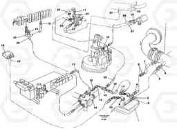 77857 Hydraulic line, servo pump EW200 ?KERMAN ?KERMAN EW200, Volvo Construction Equipment