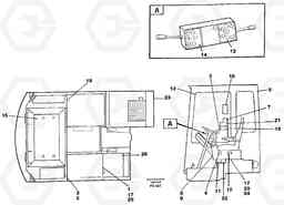 6023 Sign plates and transfer,inner location EW200 ?KERMAN ?KERMAN EW200, Volvo Construction Equipment