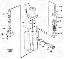 96382 Four-way valve EW200 ?KERMAN ?KERMAN EW200, Volvo Construction Equipment