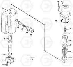 102633 Four-way valve EW200 ?KERMAN ?KERMAN EW200, Volvo Construction Equipment