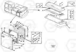 18736 Cooler protection EW200 ?KERMAN ?KERMAN EW200, Volvo Construction Equipment