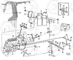 43289 Fuel system EW200 ?KERMAN ?KERMAN EW200, Volvo Construction Equipment