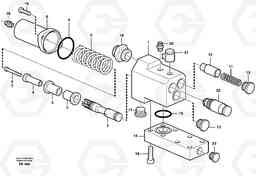42322 Hose rupture valve, tilt cylinder EW200 ?KERMAN ?KERMAN EW200, Volvo Construction Equipment