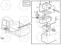 42624 Overfilling guard EW200 ?KERMAN ?KERMAN EW200, Volvo Construction Equipment