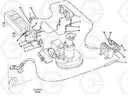 52594 Hammer hydraulics on base machine, 2 pumps EW200 ?KERMAN ?KERMAN EW200, Volvo Construction Equipment