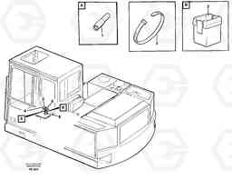 14416 Electric installation for hydraulic hammer EW200 ?KERMAN ?KERMAN EW200, Volvo Construction Equipment