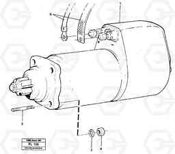 35717 Starter motor, mounting EC450 ?KERMAN ?KERMAN EC450 SER NO - 1781, Volvo Construction Equipment