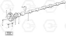 59431 Camshaft EC450 ?KERMAN ?KERMAN EC450 SER NO - 1781, Volvo Construction Equipment