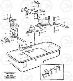 59434 Lubricating oil system EC450 ?KERMAN ?KERMAN EC450 SER NO - 1781, Volvo Construction Equipment