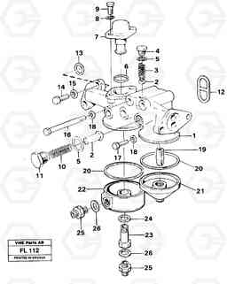 59435 Oil filter housing EC450 ?KERMAN ?KERMAN EC450 SER NO - 1781, Volvo Construction Equipment