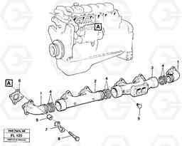 29468 Exhaust pipe EC450 ?KERMAN ?KERMAN EC450 SER NO - 1781, Volvo Construction Equipment