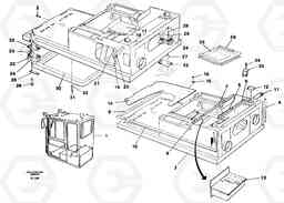 36333 Drivers cab and cabin floor EC450 ?KERMAN ?KERMAN EC450 SER NO - 1781, Volvo Construction Equipment