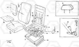 32389 Operator's seat Be-ge EC450 ?KERMAN ?KERMAN EC450 SER NO - 1781, Volvo Construction Equipment