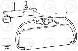 27111 Sun visor interior EC450 ?KERMAN ?KERMAN EC450 SER NO - 1781, Volvo Construction Equipment