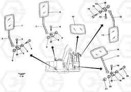 49817 Rear view mirror EC450 ?KERMAN ?KERMAN EC450 SER NO - 1781, Volvo Construction Equipment