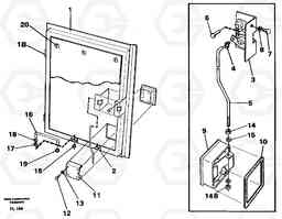 32588 Door, valve housing, rear EC450 ?KERMAN ?KERMAN EC450 SER NO - 1781, Volvo Construction Equipment