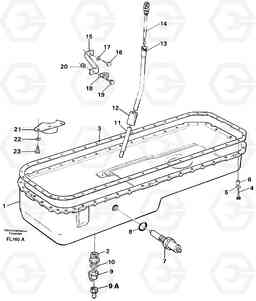 85463 Oil sump EC450 ?KERMAN ?KERMAN EC450 SER NO - 1781, Volvo Construction Equipment