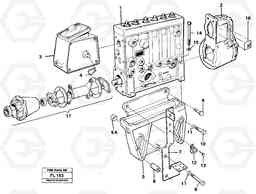 28208 Fuel injection pump, mounting EC450 ?KERMAN ?KERMAN EC450 SER NO - 1781, Volvo Construction Equipment