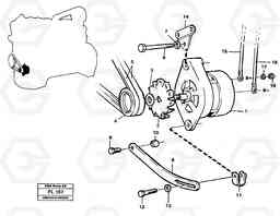 59439 Alternator, assembly EC450 ?KERMAN ?KERMAN EC450 SER NO - 1781, Volvo Construction Equipment