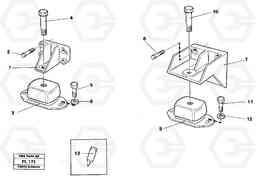 30230 Engine mounting EC450 ?KERMAN ?KERMAN EC450 SER NO - 1781, Volvo Construction Equipment