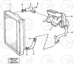 39183 Cooling system EC450 ?KERMAN ?KERMAN EC450 SER NO - 1781, Volvo Construction Equipment