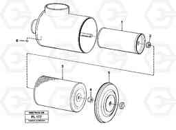 29470 Air filter EC450 ?KERMAN ?KERMAN EC450 SER NO - 1781, Volvo Construction Equipment