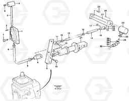 28210 Throttle control EC450 ?KERMAN ?KERMAN EC450 SER NO - 1781, Volvo Construction Equipment