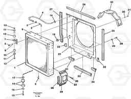 35752 Radiator with fitting parts EC450 ?KERMAN ?KERMAN EC450 SER NO - 1781, Volvo Construction Equipment