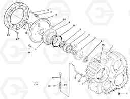 8667 Pump gear box EC450 ?KERMAN ?KERMAN EC450 SER NO - 1781, Volvo Construction Equipment