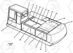 35736 Doors, hatches EC450 ?KERMAN ?KERMAN EC450 SER NO - 1781, Volvo Construction Equipment